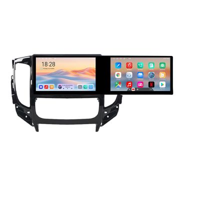 Navigatie Mitsubishi L200 2014-2020 Kit-1094 Edotec 2 ecrane  8 core 4+128 21.6 inch Incell android Wifi 5Ghz gps internet