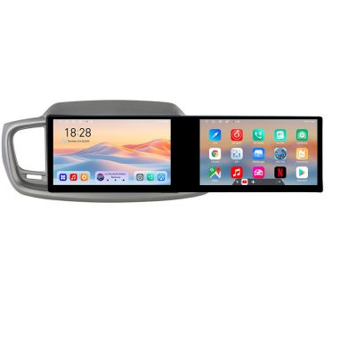 Navigatie KIA Sorento 2015-2018 Manual Kit-6528 Edotec 2 ecrane  8 core 4+128 21.6 inch Incell android Wifi 5Ghz gps internet 32