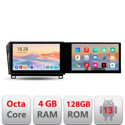 Navigatie Toyota Tundra 2007-2013 Edotec 2 ecrane  8 core 4+128 21.6 inch Incell android Wifi 5Ghz gps internet S