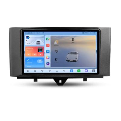 Navigatie Smart For Two 2010-2015 C-Smart10 Android 8 Core 2.2 Ghz 8+128 Qled 1K ADAS 4G LTE GPS 360 KIT-SMART10+EDT-E409V3
