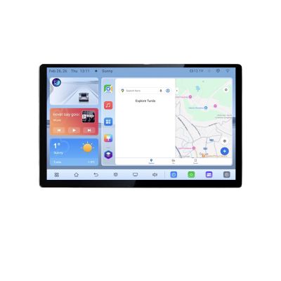 Navigatie dedicata Citroen Berlingo 2019- N-berlingo18 Edonav ecran 13" 1K 4+64 Android Waze USB Navigatie 4G 360 Toslink  V1