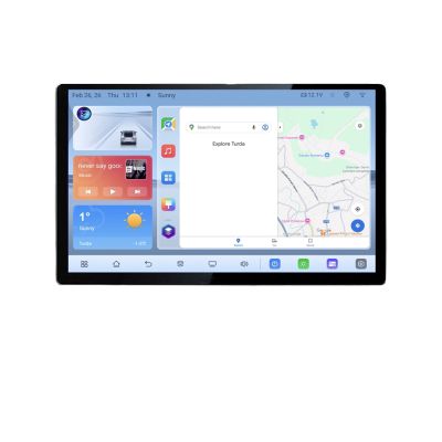 Navigatie dedicata Cadillac CTS  2003-2007 Edonav ecran 13" 1K 4+64 Android Waze USB Navigatie 4G 360 Toslink Youtube Radio KI
