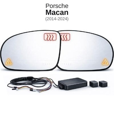 Senzor unghi mort Porsche Macan 2014-2024 — oglindă dedicată