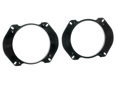 Inele adaptare difuzor 130mm uși spate Alfa Romeo GTV 916 (1994), Alfa Romeo Spider (1990), Fiat Multipla 186 (1999), Lancia Ypsilon (1997-2001), Peugeot 306 7* (1997) – plug & play