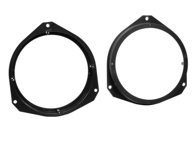 Inel adaptare difuzor 165mm uși față multi-brand (Alfa Romeo, Citroen, Dacia, Fiat, Ford, Iveco, +3 mărci) – 68 modele compatibile – fără ambalaj