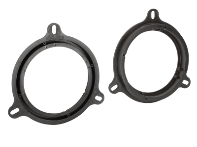 Inele adaptare difuzor 165mm uși față multi-brand (Dacia, Fiat, Hyundai, Mazda, Nissan, Opel, +2 mărci) – 58 modele compatibile – plug & play
