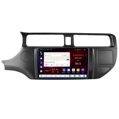 Navigatie Kia Rio 2011-2013 Lenovo Kit-204 8 Core 2.2 Ghz 8+128 Qled Incell 1K Android 360 Carplay DSP AHD 1080P ADAS 4G Wifi 5Ghz Bluetooth PRO v1