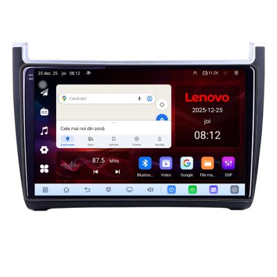 Navigatie VW Polo 2014- Lenovo Kit-655 8 Core 2.2 Ghz 8+128 Qled Incell 1K Android 360 Carplay DSP AHD 1080P ADAS 4G Wifi 5Ghz Bluetooth PRO