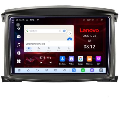 Navigatie Toyota Land Cruiser L100 2002-2006 8 Core 2.2 Ghz 8+128 Qled Incell 1K Android 360 Carplay DSP AHD 1080P ADAS 4G Wifi 5Ghz Bluetooth PRO
