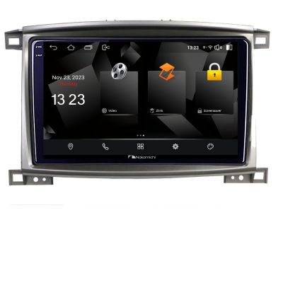Navigatie Toyota Land Cruiser L100 2002-2008 5960Pro-L100 Android Octa Core Qualcomm 2K Qled 8+128 DTS DSP 360 4G Optical