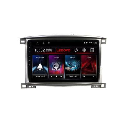 Navigatie Toyota Land Cruiser L100 2002-2008 Lenovo Kit-L100 4+64 GB Android Waze USB Navigatie Internet Youtube Radio v1