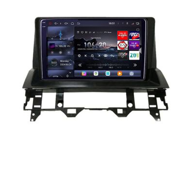 Navigatie Mazda 6 2004-2008 Edotec Kit-MZD6 8 core QLED 2K 16+512GB 360 Android Waze USB Navigatie Internet Youtube Radio