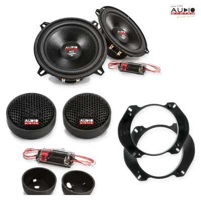Pachet difuzoare Alfa Romeo Spider 1990-2006 Audio System MX componente dedicate uși față
