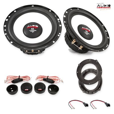 Pachet difuzoare Audi A5 (8T) 2011-2016 Audio System M-Series componente dedicate uși față