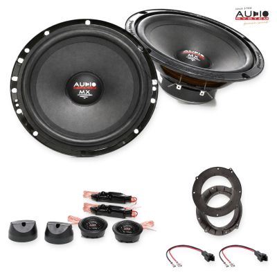 Pachet difuzoare Audi A6 (C7/4G) 2011-2014 Audio System MX componente dedicate uși față