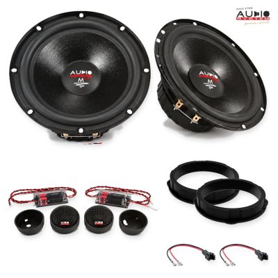 Pachet difuzoare Audi Q5 (8R) 2008-2017 Audio System M-Series componente dedicate uși față