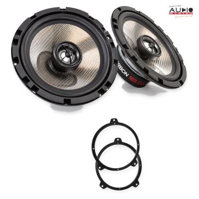 Pachet difuzoare BMW 3er Sedan (E46) 1998-2005 Audio System CARBON coaxiale dedicate raft spate