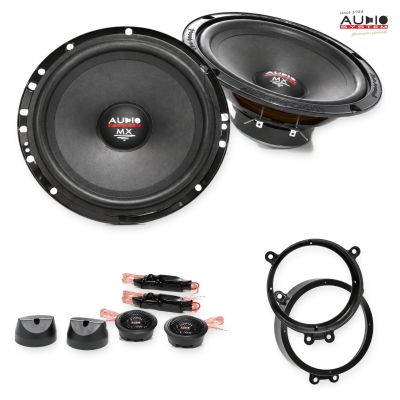 Pachet difuzoare BMW X5 (E53) 1999-2006 Audio System MX componente dedicate uși față