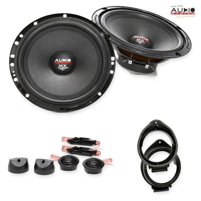 Pachet difuzoare Chevrolet Malibu 2011-2015 Audio System MX componente dedicate uși față