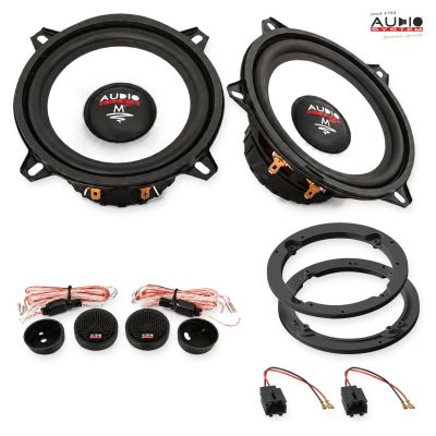 Pachet difuzoare Citroen C8 (E) 2008-2012 Audio System M-Series componente dedicate uși față