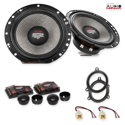Pachet difuzoare Dacia Sandero Stepway (SD) 2013-2020 Audio System RADION componente dedicate uși față