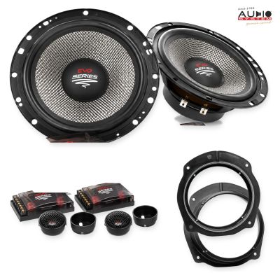 Pachet difuzoare Fiat Croma (194) 2005-2010 Audio System RADION componente dedicate uși față