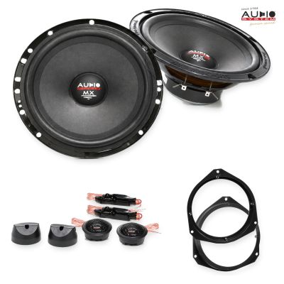 Pachet difuzoare Fiat Ducato (ZAF 250) 2014-2021 Audio System MX componente dedicate uși față