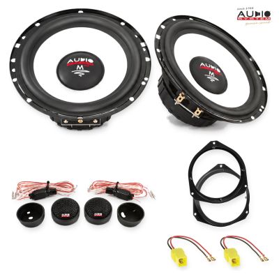 Pachet difuzoare Fiat Ducato (ZAF 250) 2006-2011 Audio System M-Series componente dedicate uși față