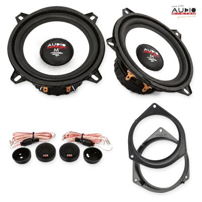 Pachet difuzoare Fiat Fiorino (ZAF225) 2008-2016 Audio System M-Series componente dedicate uși față