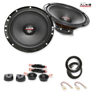 Pachet difuzoare Fiat Sedici (FY) 2006-2009 Audio System MX componente dedicate uși față