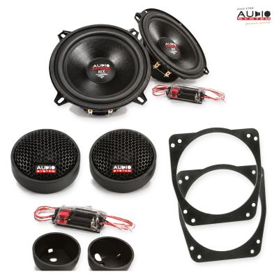 Pachet difuzoare Ford Fiesta (MK3/MK4/MK5) 1989-2001 Audio System MX componente dedicate uși față
