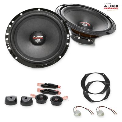 Pachet difuzoare Ford Fiesta (MK6) 2001-2008 Audio System MX componente dedicate uși față