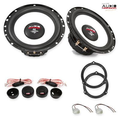 Pachet difuzoare Ford S-MAX (WA6) 2010-2015 Audio System M-Series componente dedicate uși față