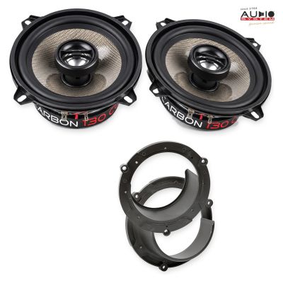 Pachet difuzoare Honda Accord (CN1/CM1) 2003-2006 Audio System CARBON coaxiale dedicate uși spate