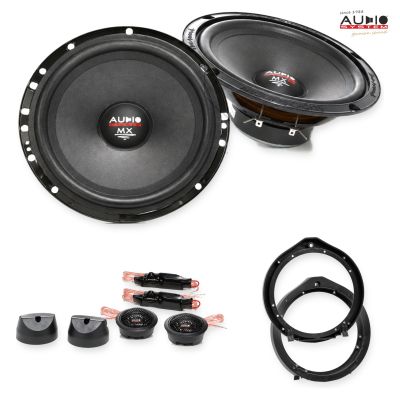 Pachet difuzoare Honda Crosstour 2010-2012 Audio System MX componente dedicate uși față