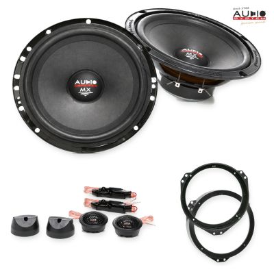 Pachet difuzoare Honda Jazz (GD*) 2002-2008 Audio System MX componente dedicate uși față