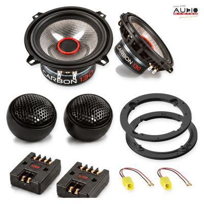 Pachet difuzoare Lancia Phedra (ZAL 179) 2002-2008 Audio System CARBON componente dedicate uși față