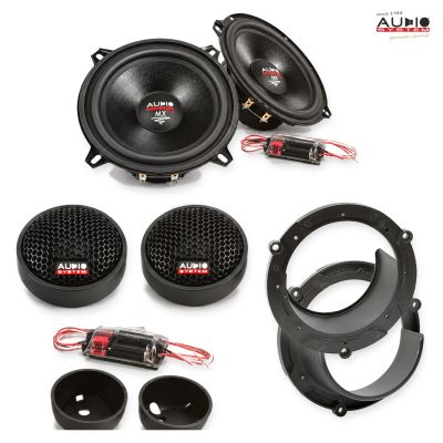 Pachet difuzoare Mazda 3 (BL) 2011-2013 Audio System MX componente dedicate uși față