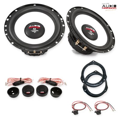 Pachet difuzoare Mercedes C-Klasse (W204) Sedan 2007-2013 Audio System M-Series componente dedicate uși față