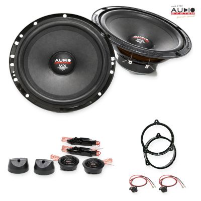 Pachet difuzoare Mercedes CLK Coupé (C208) 1997-2003 Audio System MX componente dedicate uși față