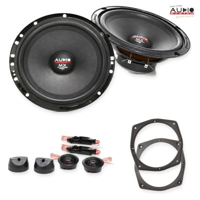 Pachet difuzoare Mitsubishi Lancer (CS0) 2003-2007 Audio System MX componente dedicate uși față