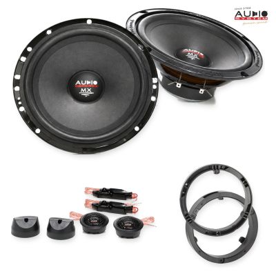Pachet difuzoare Mitsubishi Outlander 2012-2021 Audio System MX componente dedicate uși față