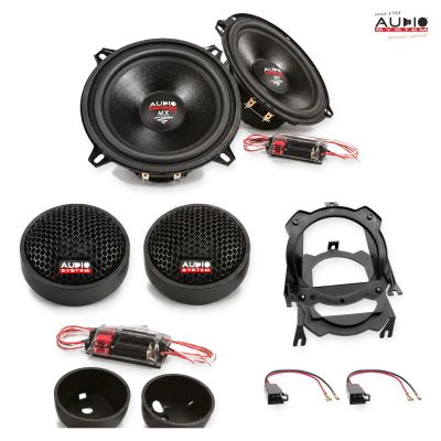 Pachet difuzoare Opel Corsa B (S93) 3 uși 1993-2008 Audio System MX componente dedicate uși față