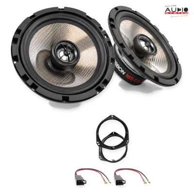 Pachet difuzoare Opel Omega B (V94) 1999-2003 Audio System CARBON coaxiale dedicate uși spate