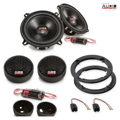 Pachet difuzoare Peugeot 206 (2) 1998-2003 Audio System MX componente dedicate uși față