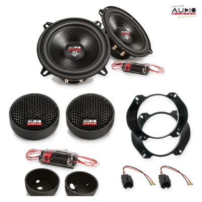 Pachet difuzoare Peugeot 306 (7*) 1997-2001 Audio System MX componente dedicate uși față