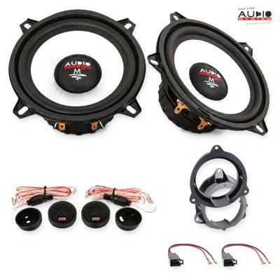 Pachet difuzoare Renault Kangoo (FW/KW) 2008-2013 Audio System M-Series componente dedicate uși față