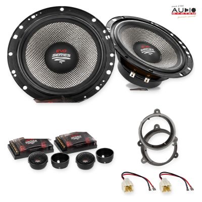 Pachet difuzoare Renault Master III (M) 2014-2018 Audio System RADION componente dedicate uși față
