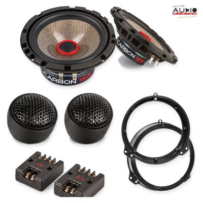 Pachet difuzoare Suzuki Grand Vitara (GT) 1999-2002 Audio System CARBON componente dedicate uși față