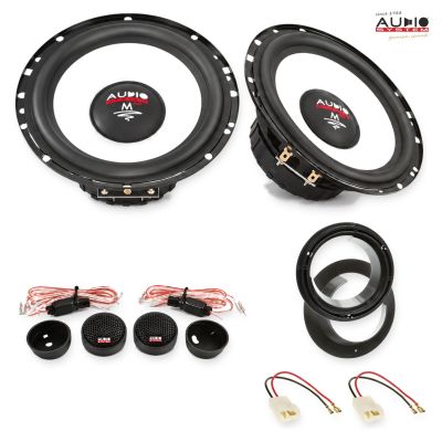 Pachet difuzoare Suzuki Swift (MZ/EZ) 2005-2010 Audio System M-Series componente dedicate uși față